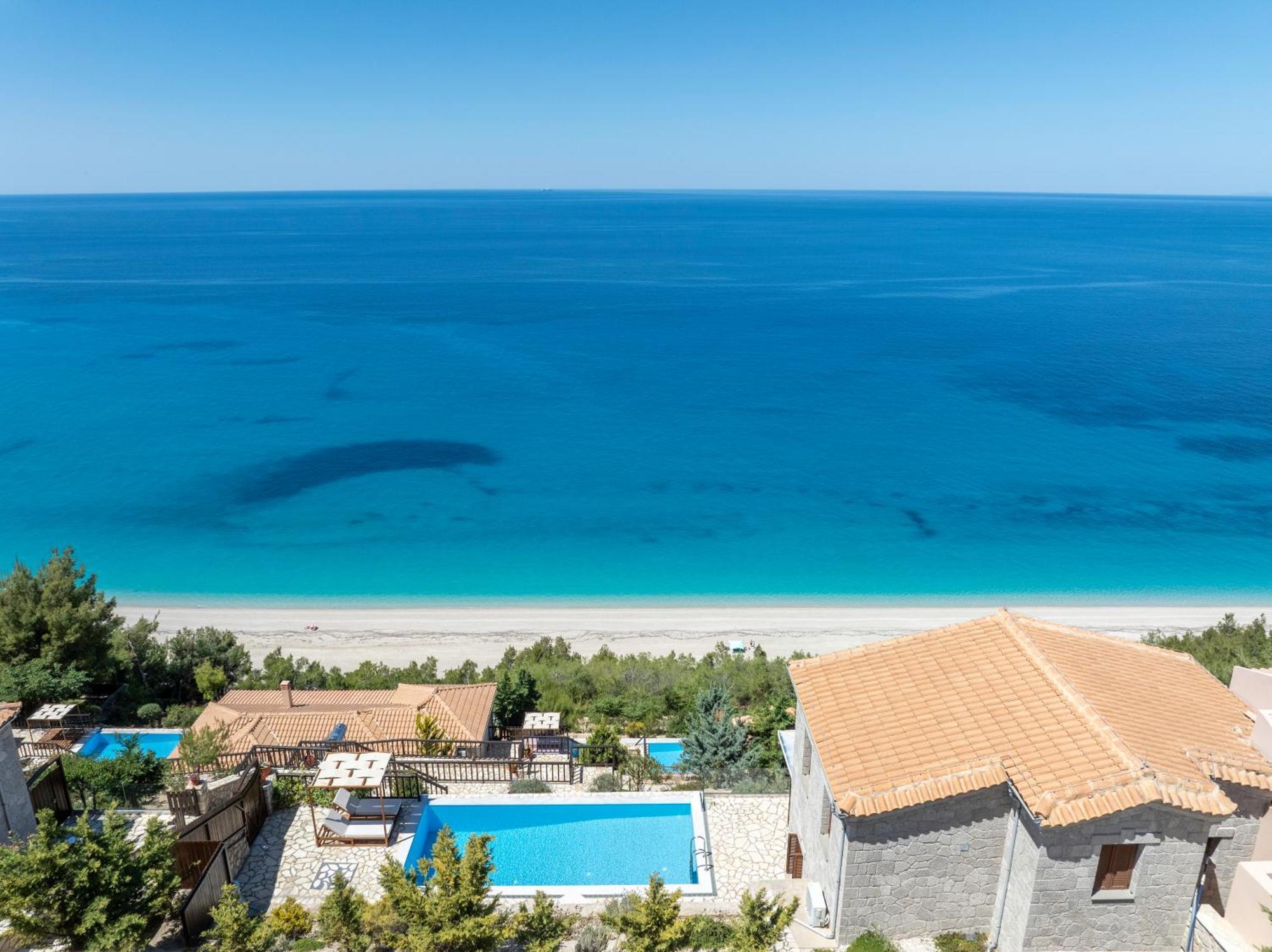 Milos Paradise Luxury Villas Áyios Nikítas Eksteriør bilde