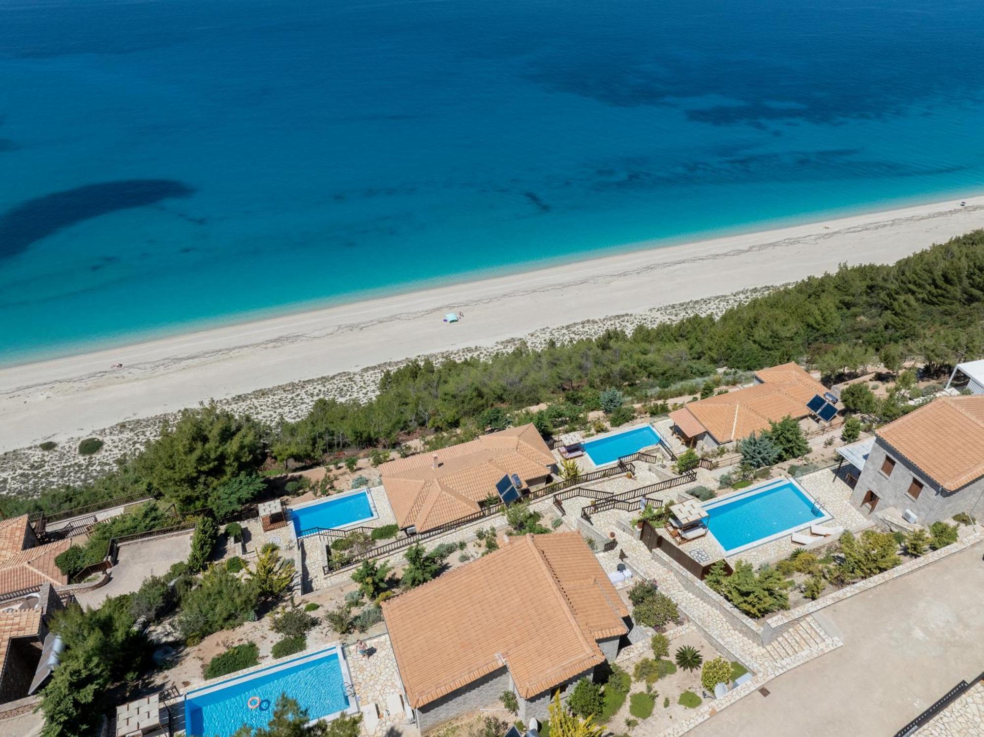 Milos Paradise Luxury Villas Áyios Nikítas Eksteriør bilde