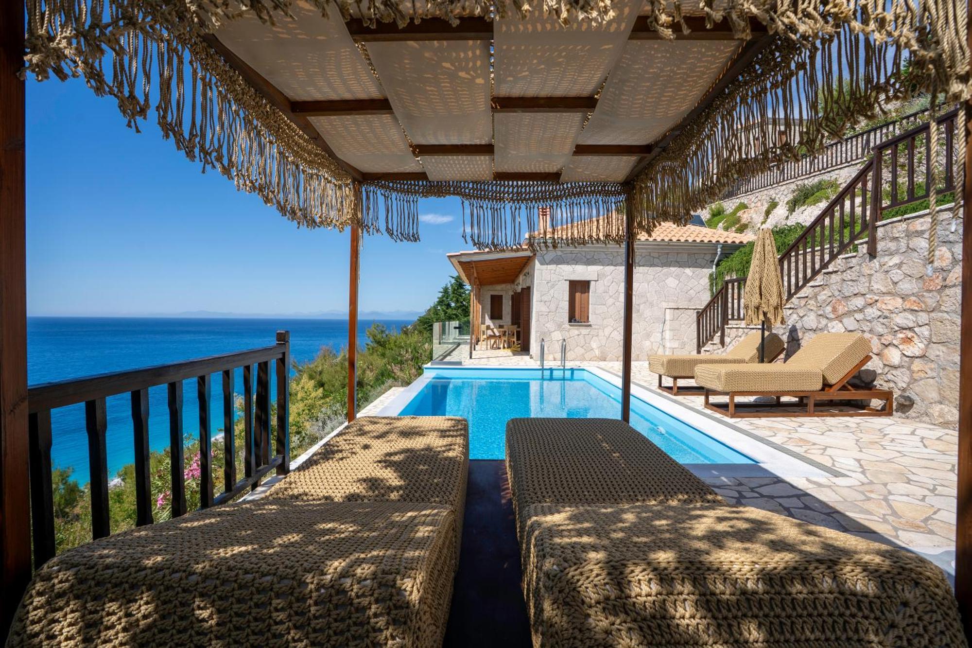 Milos Paradise Luxury Villas Áyios Nikítas Eksteriør bilde