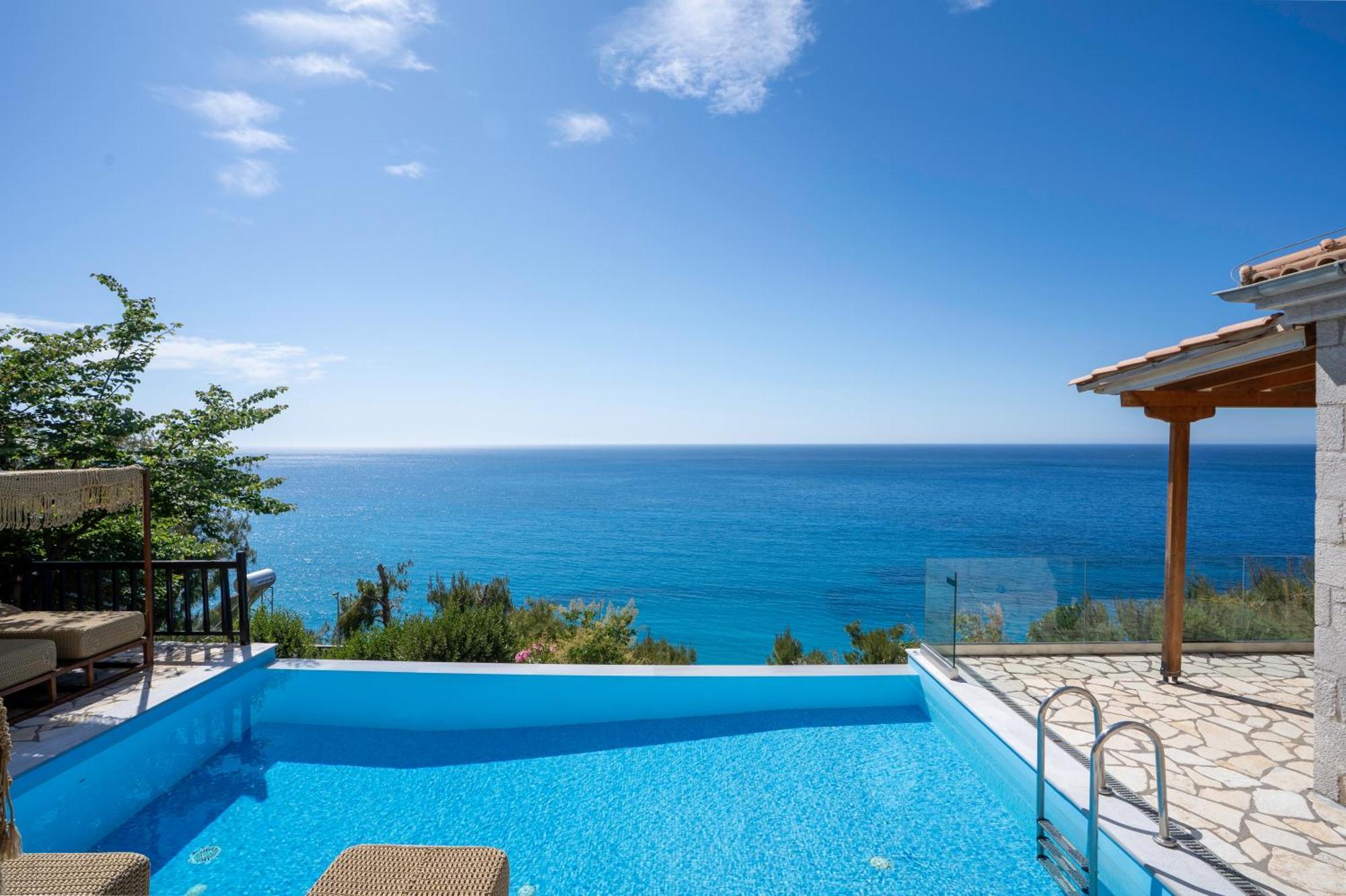 Milos Paradise Luxury Villas Áyios Nikítas Eksteriør bilde