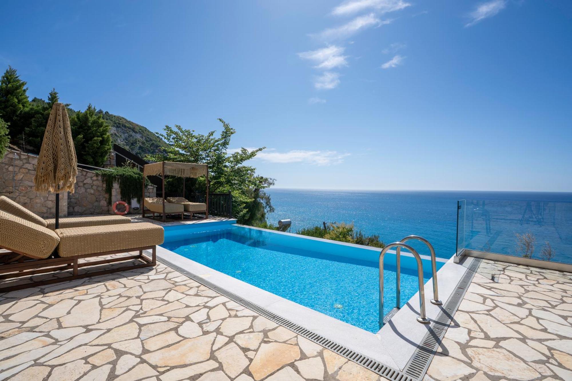 Milos Paradise Luxury Villas Áyios Nikítas Eksteriør bilde